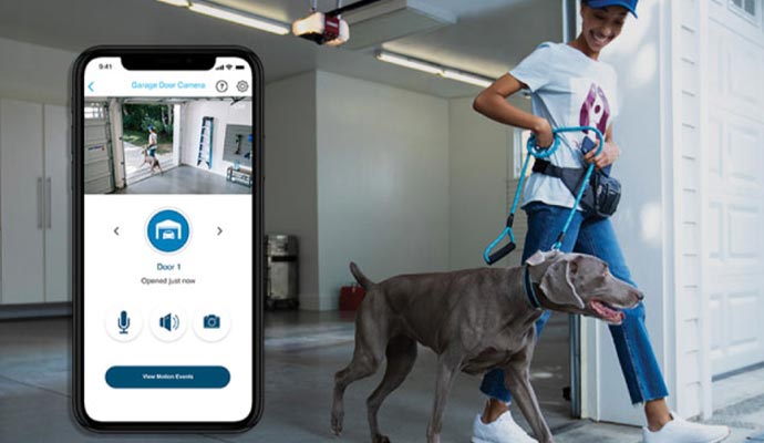 LiftMaster's MyQ® Connectivity for security