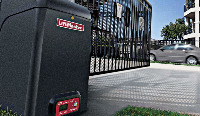 liftMaster gate operators installation