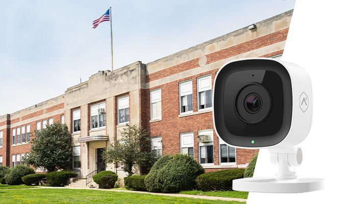 Security system installed in school