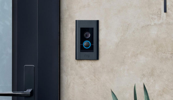 Ring doorbell with high definition camera