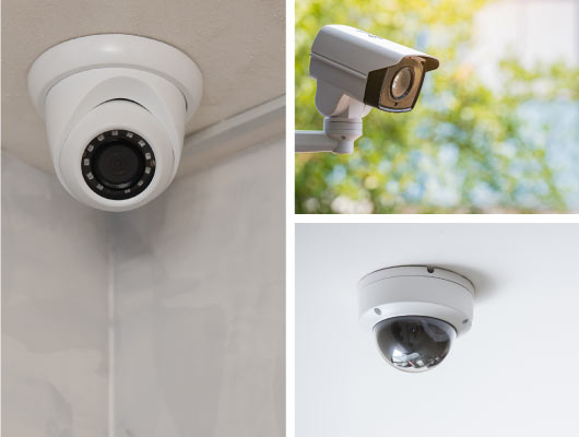 different types of security camera