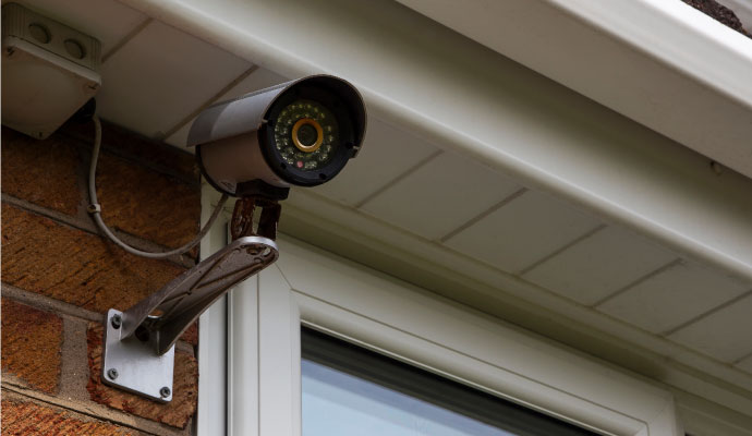 outdoor analog security camera